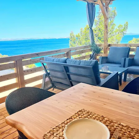 D-View Premium Mobile Home - Panoramic Seaview - 150 M From Beach, Free Parking Drage Exterior photo