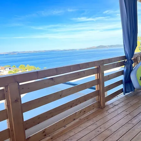D-View Premium Mobile Home - Panoramic Seaview - 150 M From Beach, Free Parking Drage Exterior photo