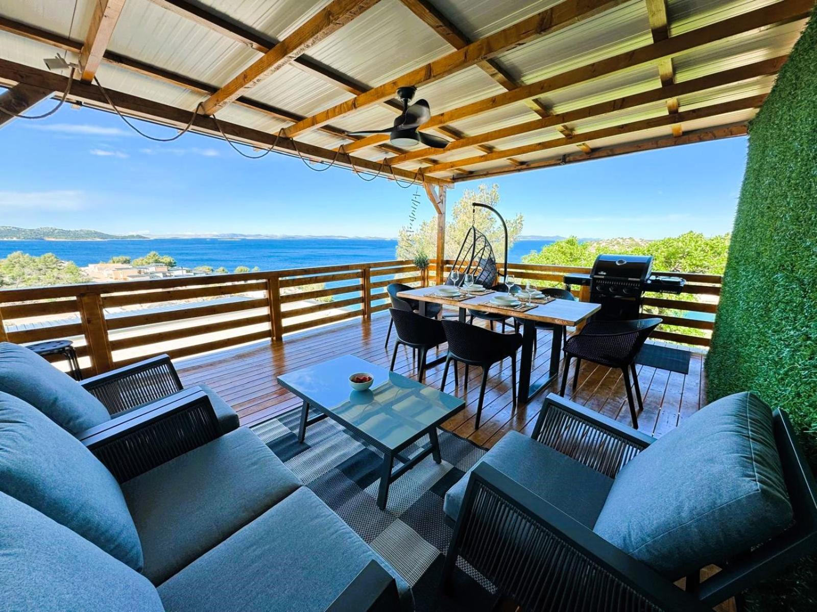 D-view Premium Mobile - Panoramic Seaview - 150 M From Beach, Free Parking Apartment Drage